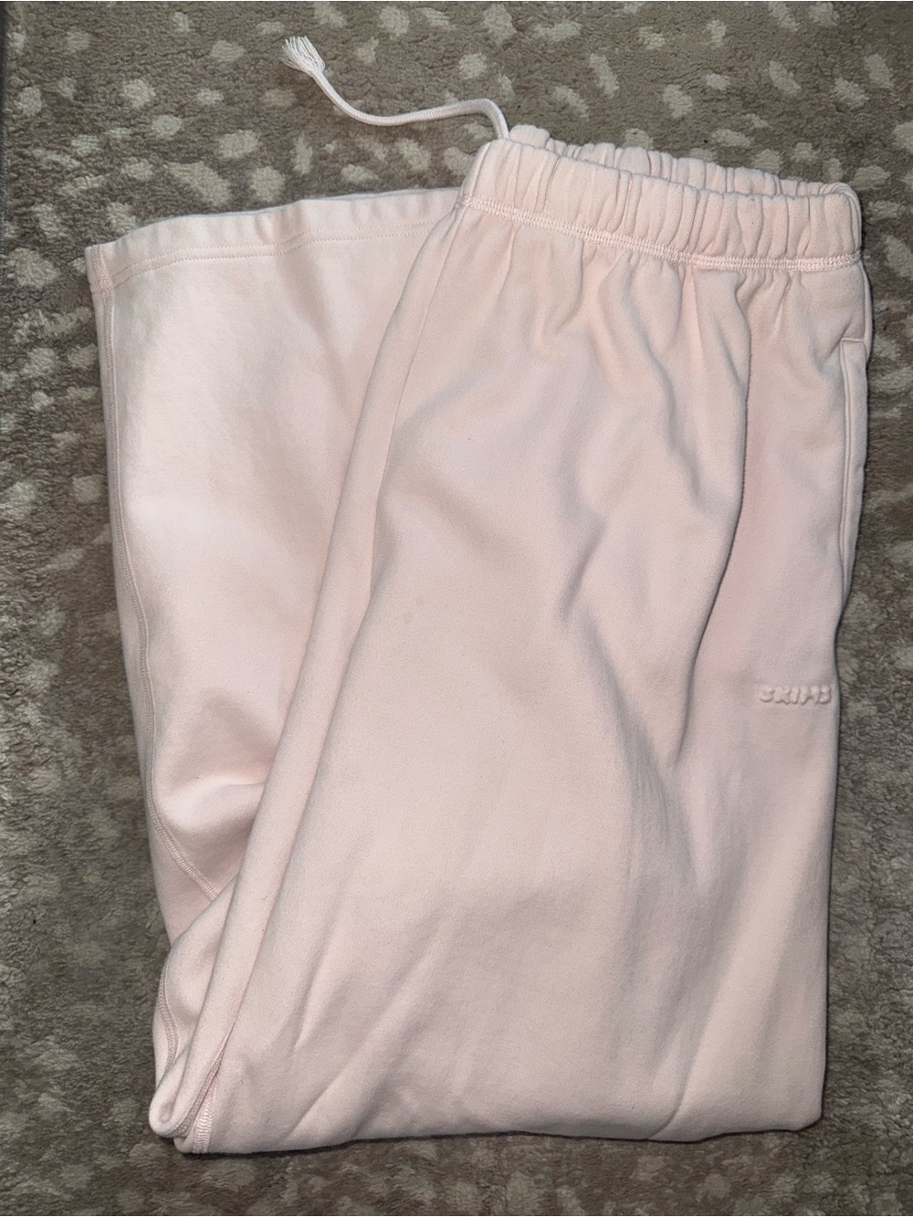 SKIMS barely pink sweatpants
